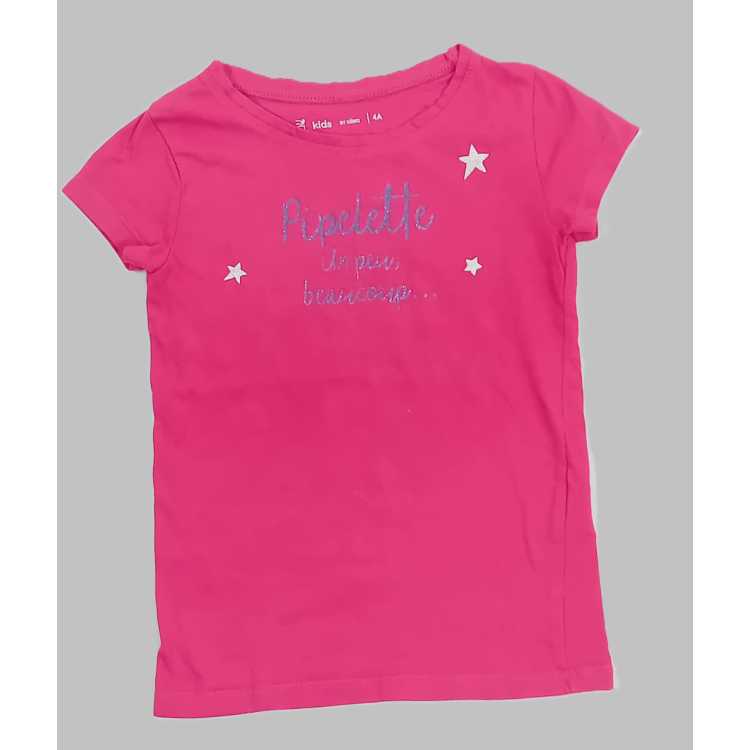 Tee shirt fille 4 ans