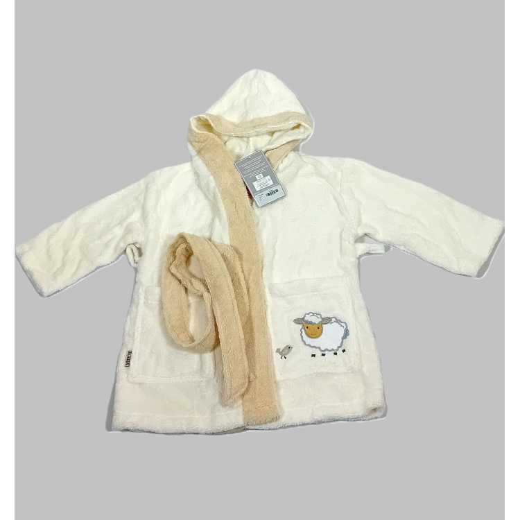 Peignoir bain mixte 2 ans